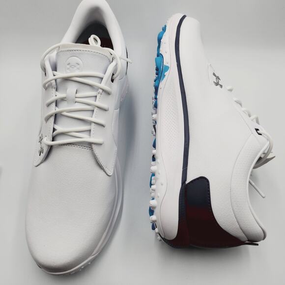 Mens Size 12 Under Armour Golf Shoes UA Drive Glide Spikeless 6006123-100 New